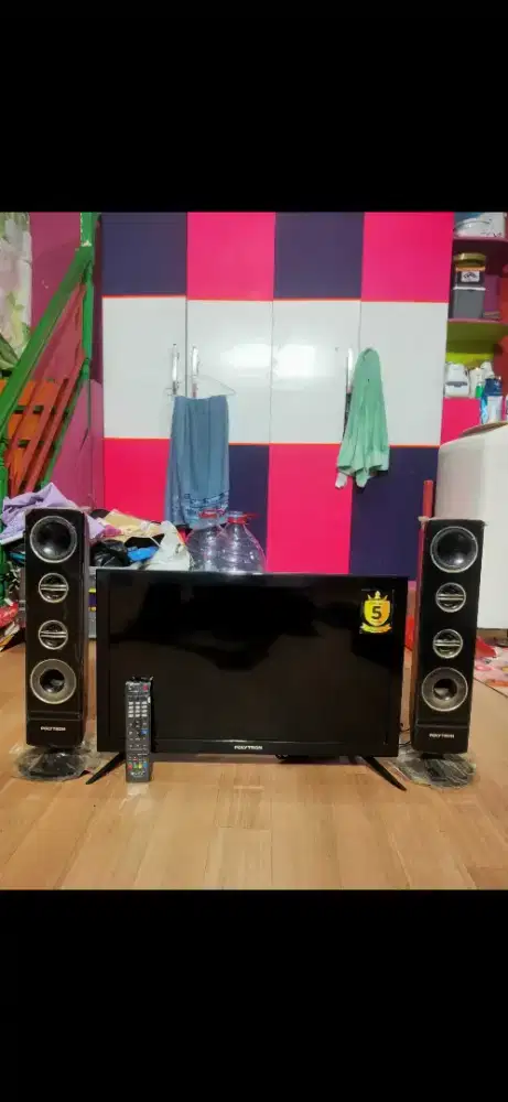 Led Polytron 24 in + speaker
