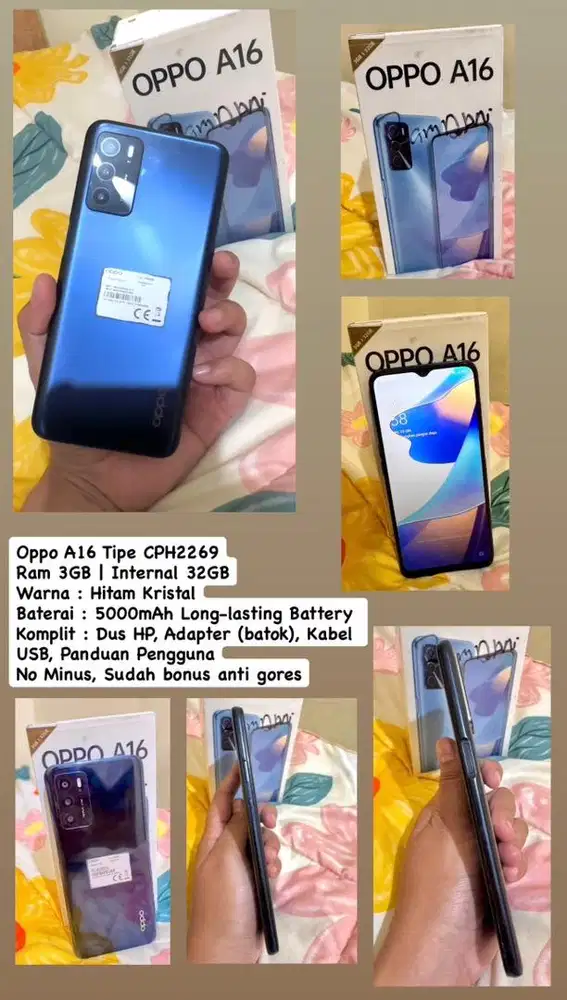 OPPO A16 Tipe CPH2269
