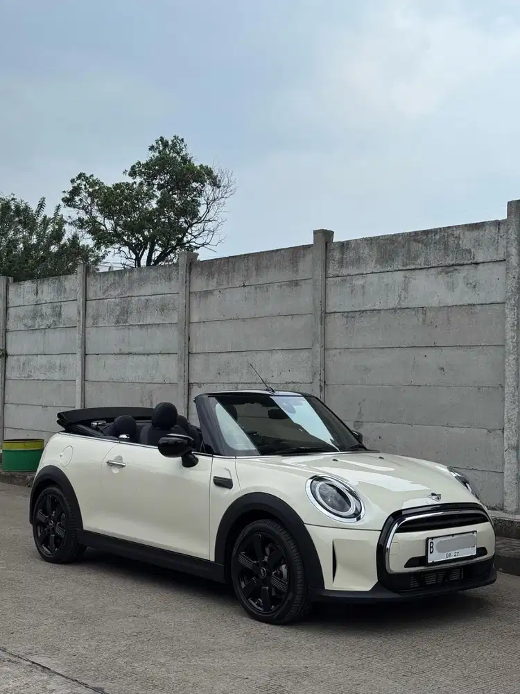 KM 900 perak! Mini Cooper Cabrio 2022 cabriolet convertible jcw f56 vw