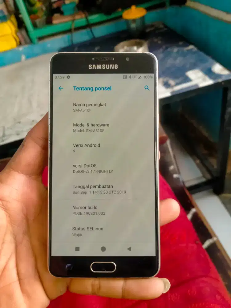 Samsung a5 2016 ram 2/16 amoled NFC