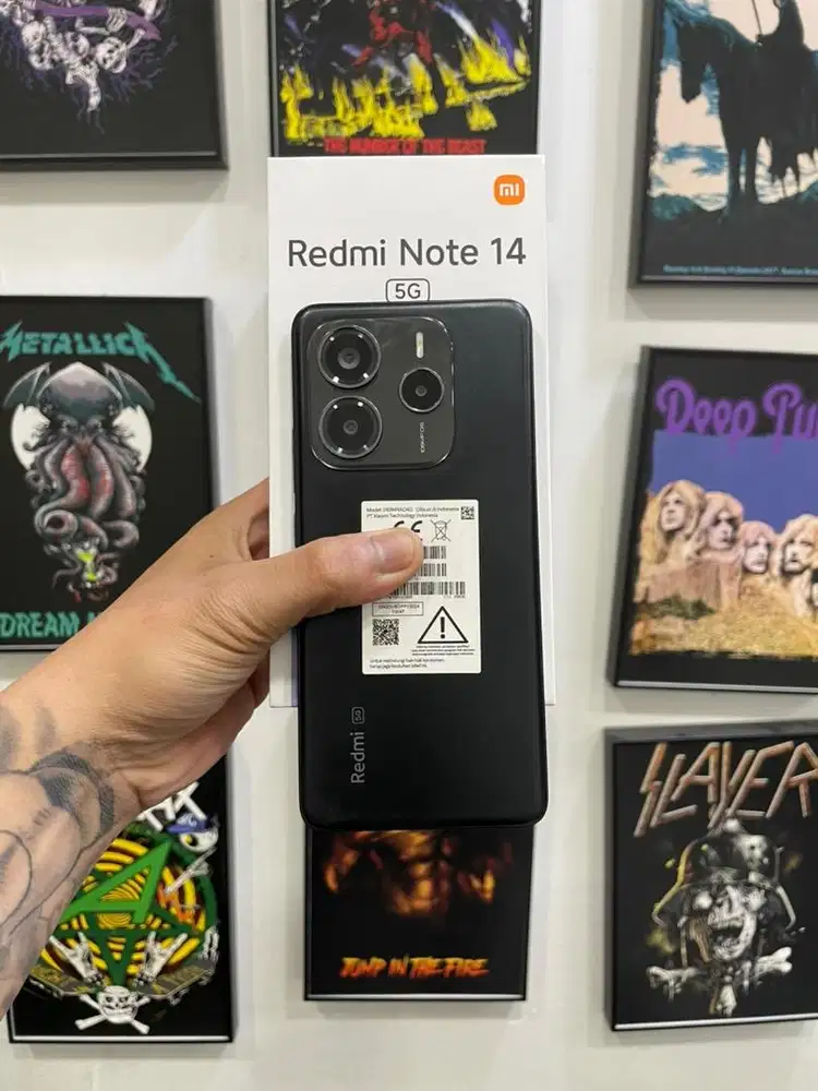Redmi Note 14 5G 8/256 Fullset Mulus