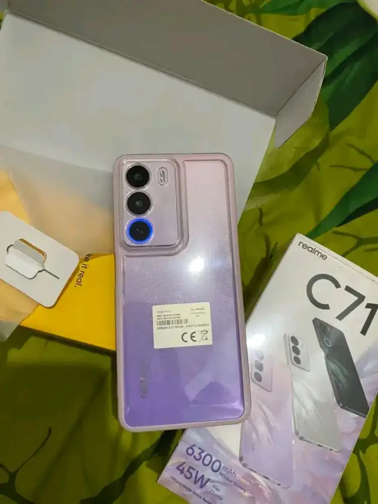 REALME C71 NFC RAM 4+4/128 MULUS FULLSET ORI