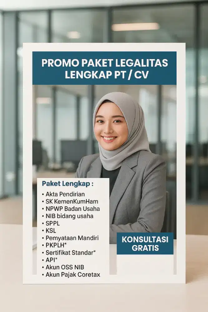 Perlengkapan Usaha Kantor PT