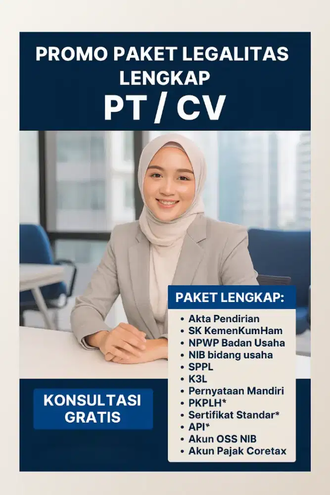 Perlengkapan Usaha Kantor PT