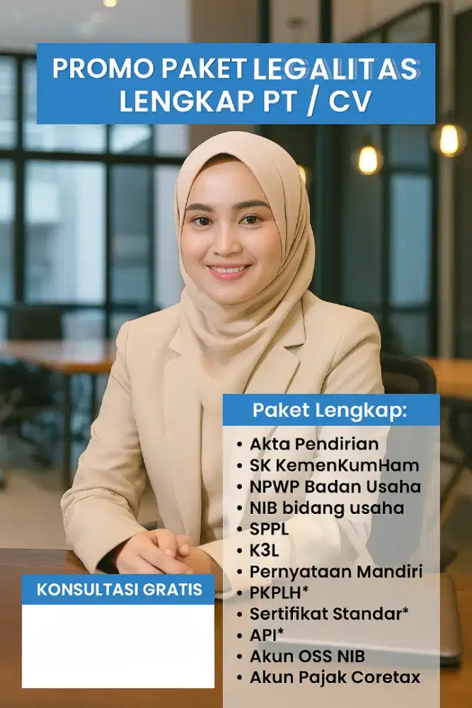 Perlengkapan Usaha Kantor PT