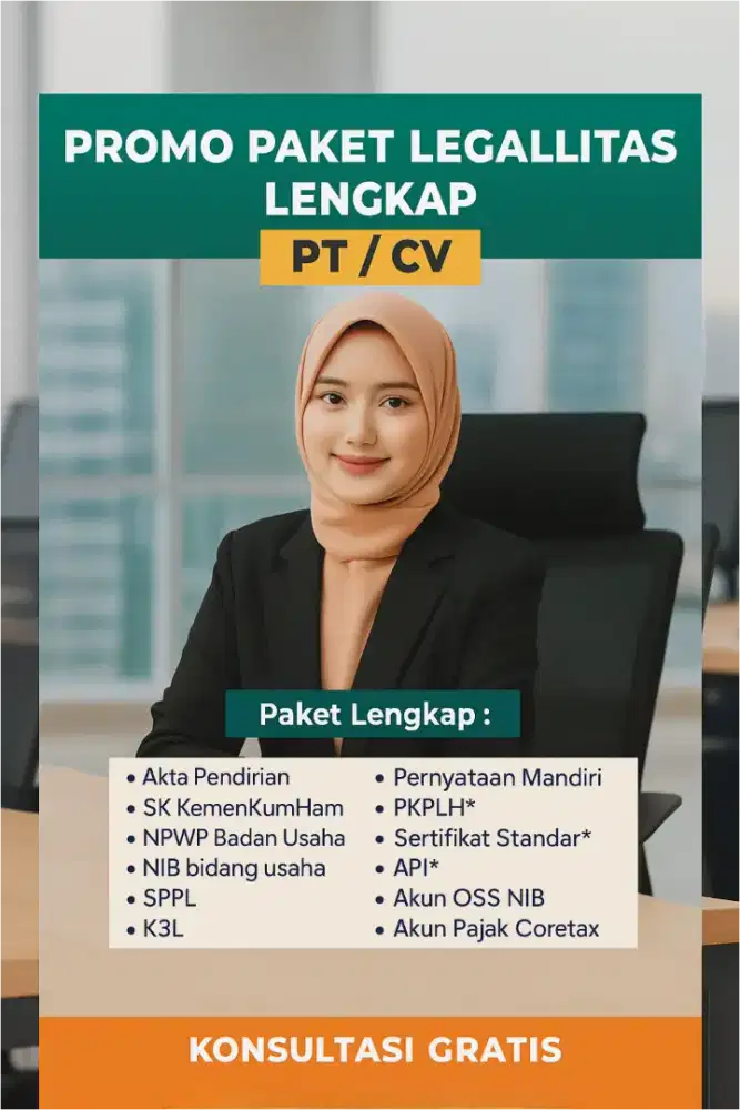 Perlengkapan Usaha Kantor PT