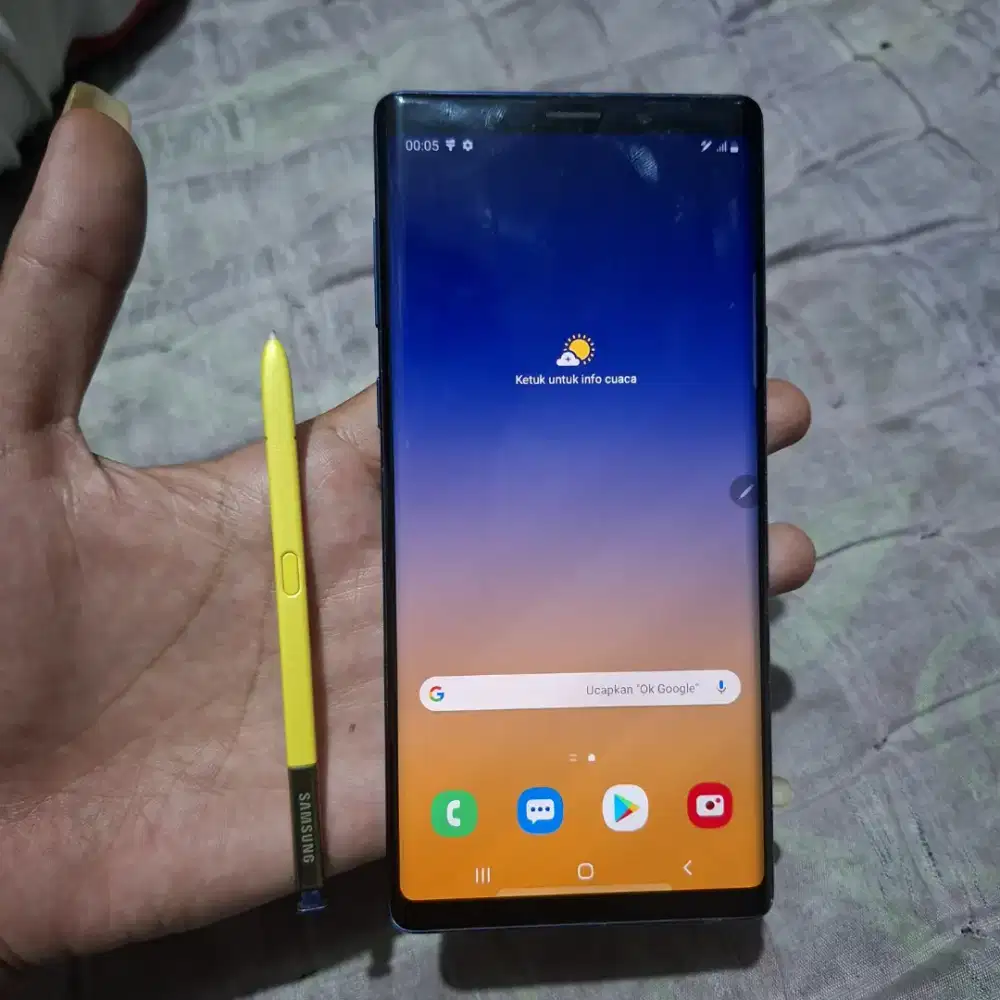 Samsung galaxy Note 9 Sein