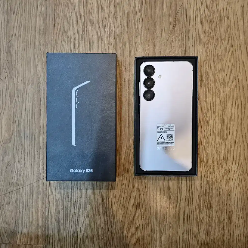 Samsung S25 12/512GB Resmi Sein Like New