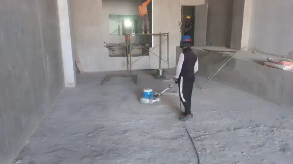 Melayani Jasa epoxy lantai dan poles lantai