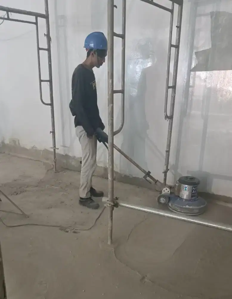 Jasa epoxy lantai dan poles lantai