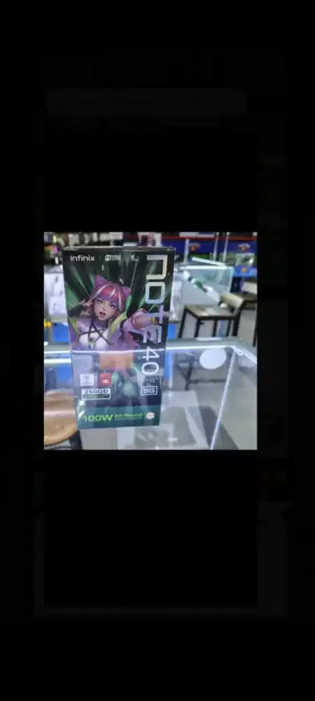 Infinix note 40 pro plus 5G ram 12gb layar lengkung + wireless charger