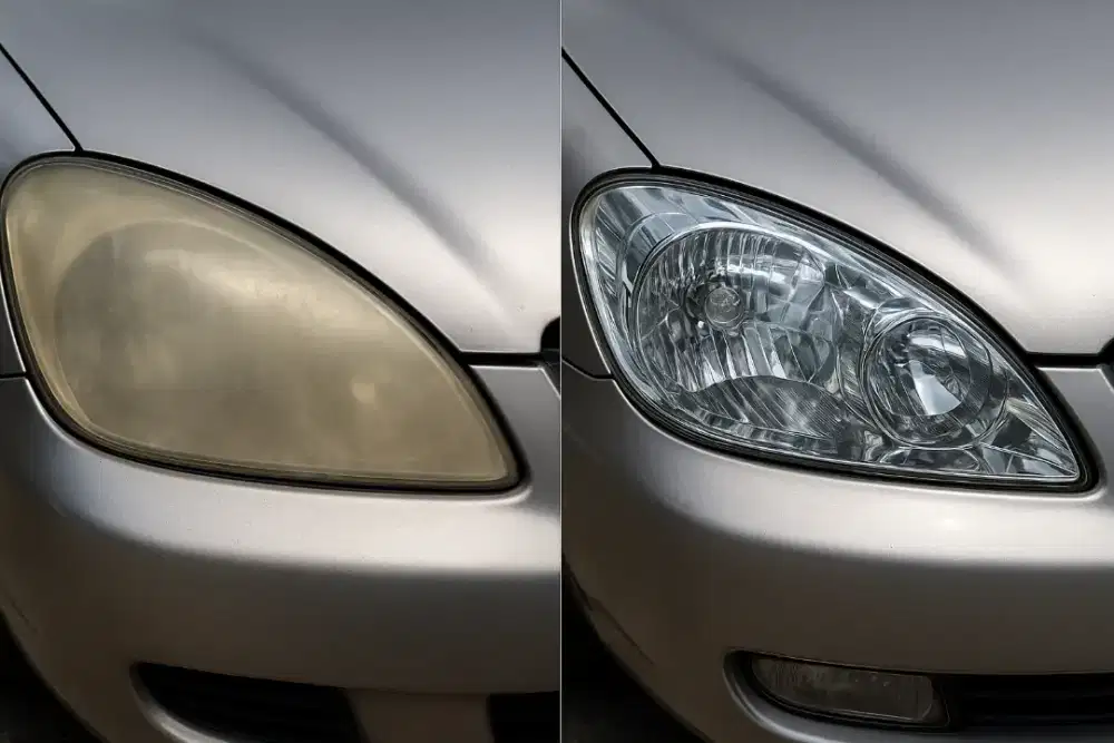 Jasa Poles & restorasi lampu mobil