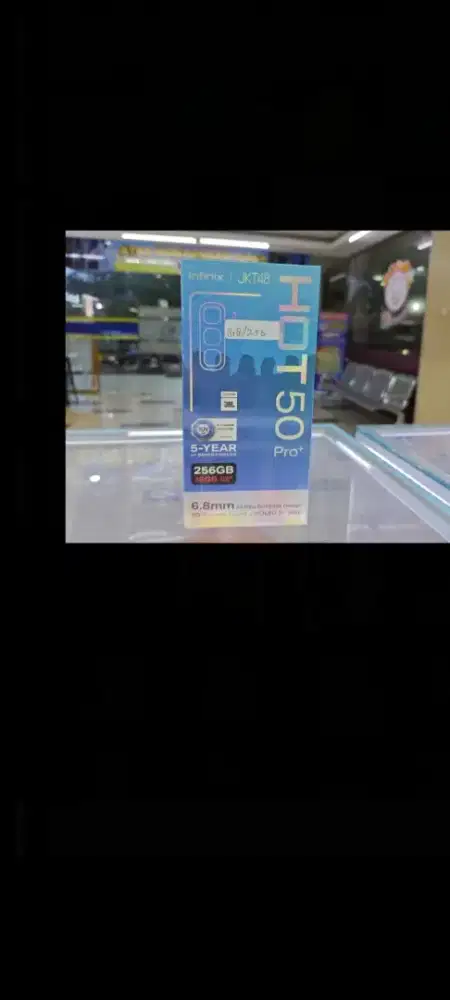 Infinix hot 50 pro plus 8/256 layar lengkung