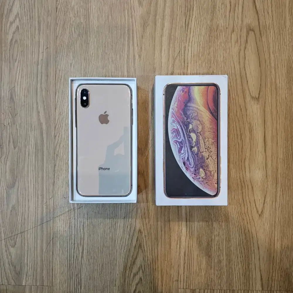 iPhone XS 256GB Inter Fullset sinyal permanen all oprator whitelist