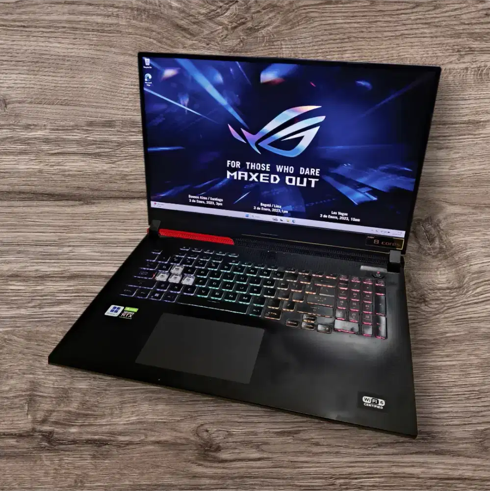 Laptop Gaming Rendering ASUS ROG STRIX C713QR Ryzen RAM 16Gb/512gb RTX
