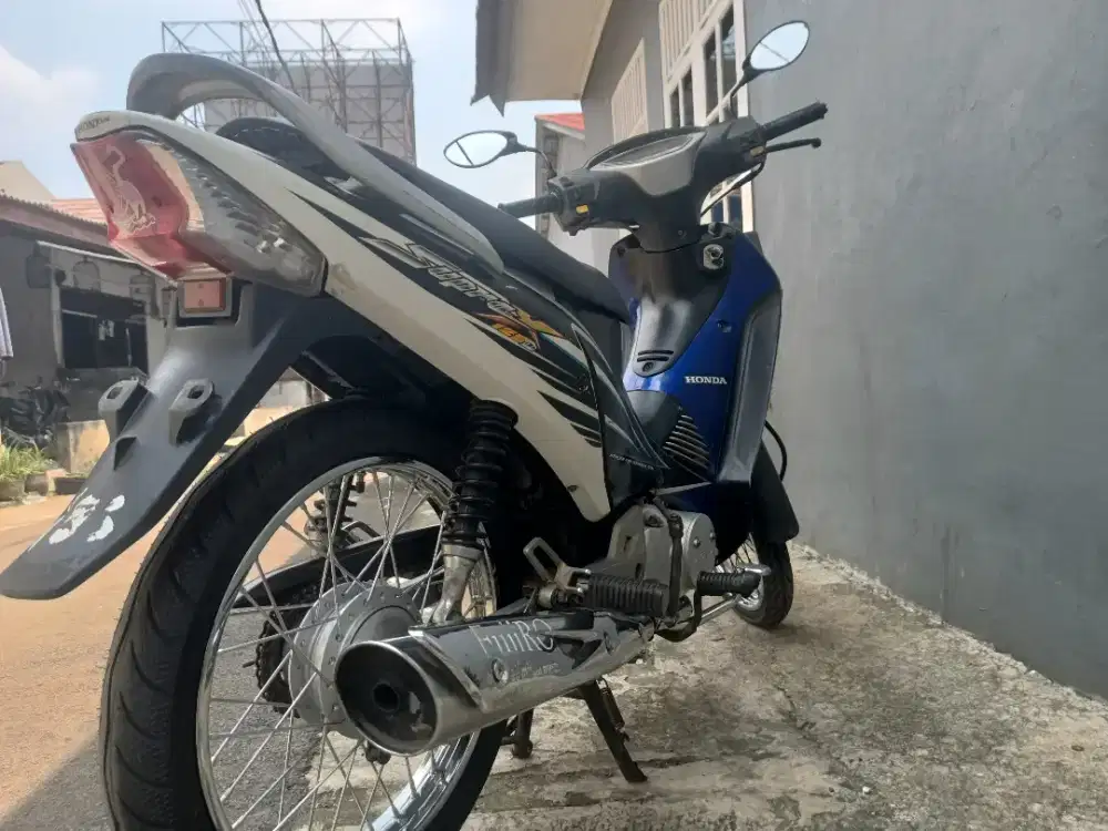 Honda Supra 125 Pertama Tahun 2005 KARBU SW (SPOOKE WHEEL)