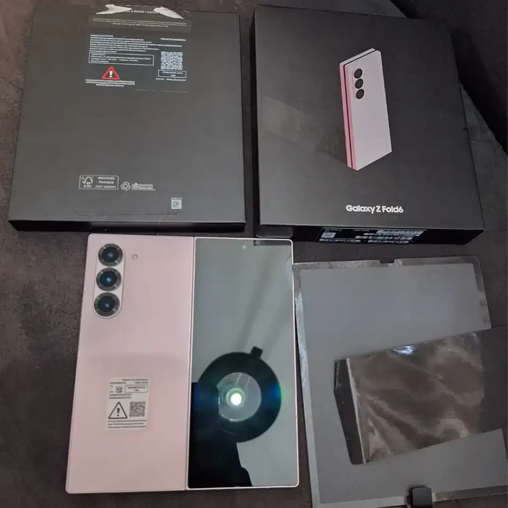 Samsung Z Fold 6 256gb pink, SEIN ori garansi mei 2026