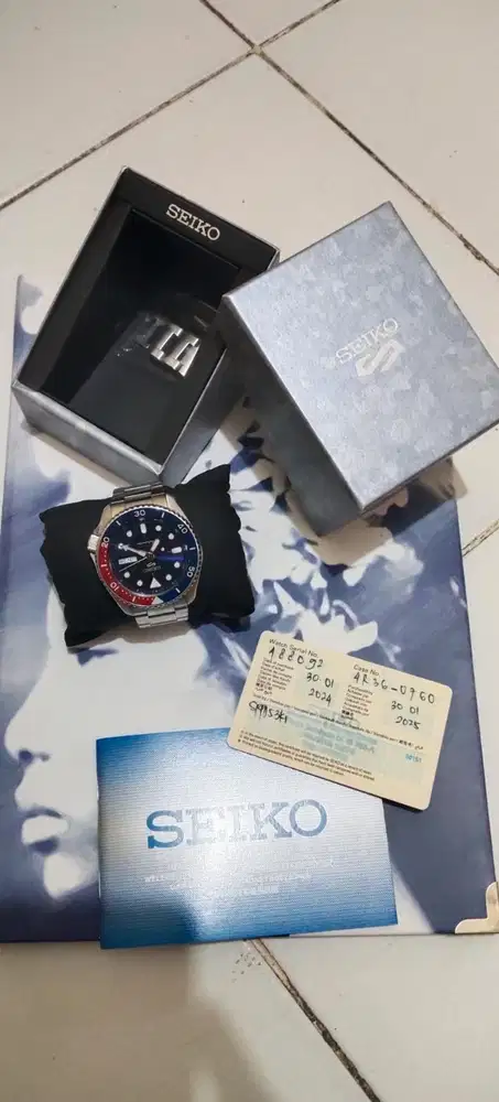 Seiko 5 Sports Pepsi Style Automatic SRPD53K1