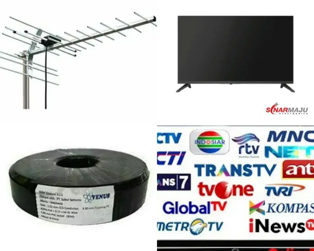Spesialis Pasang Antena TV Siaran Digital