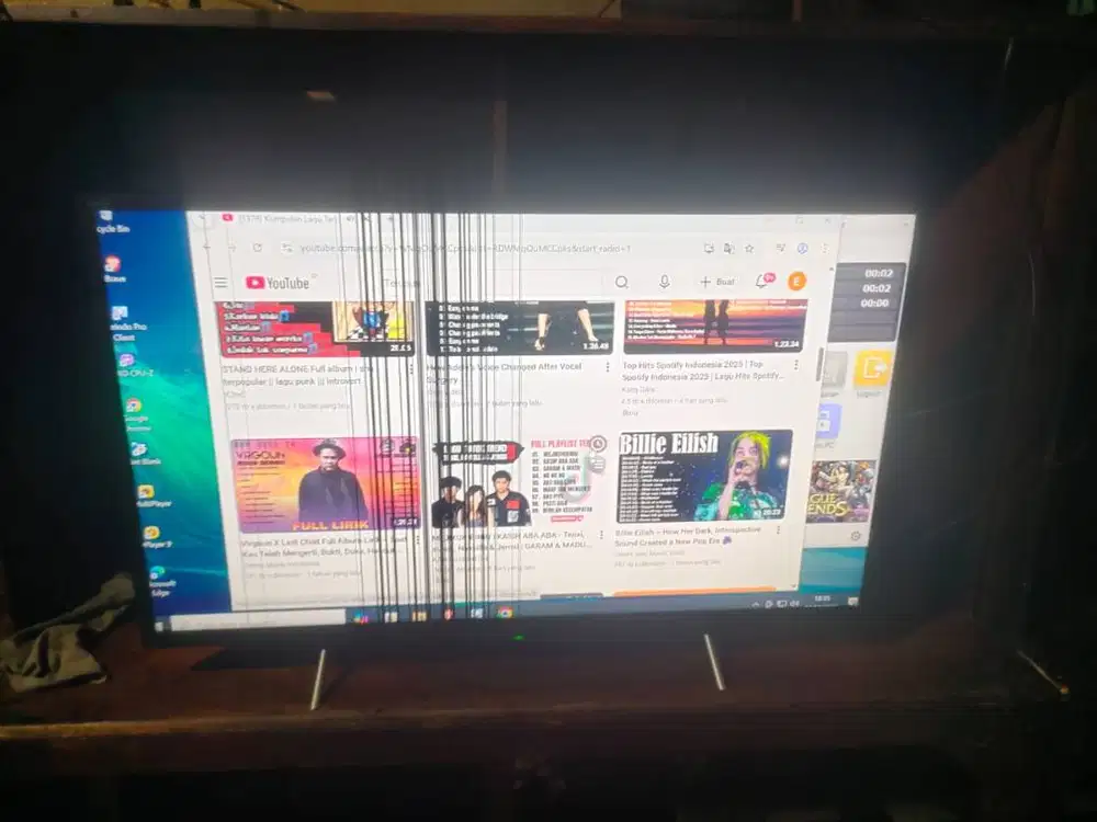 tv sony 40 inch minus kek di pict, sdh digital gaperlu stb.