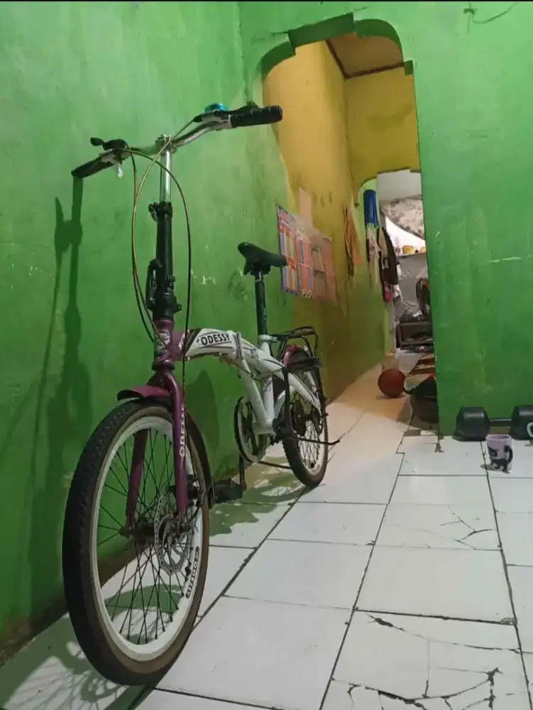 Sepeda Lipat odessy cakram ring 20