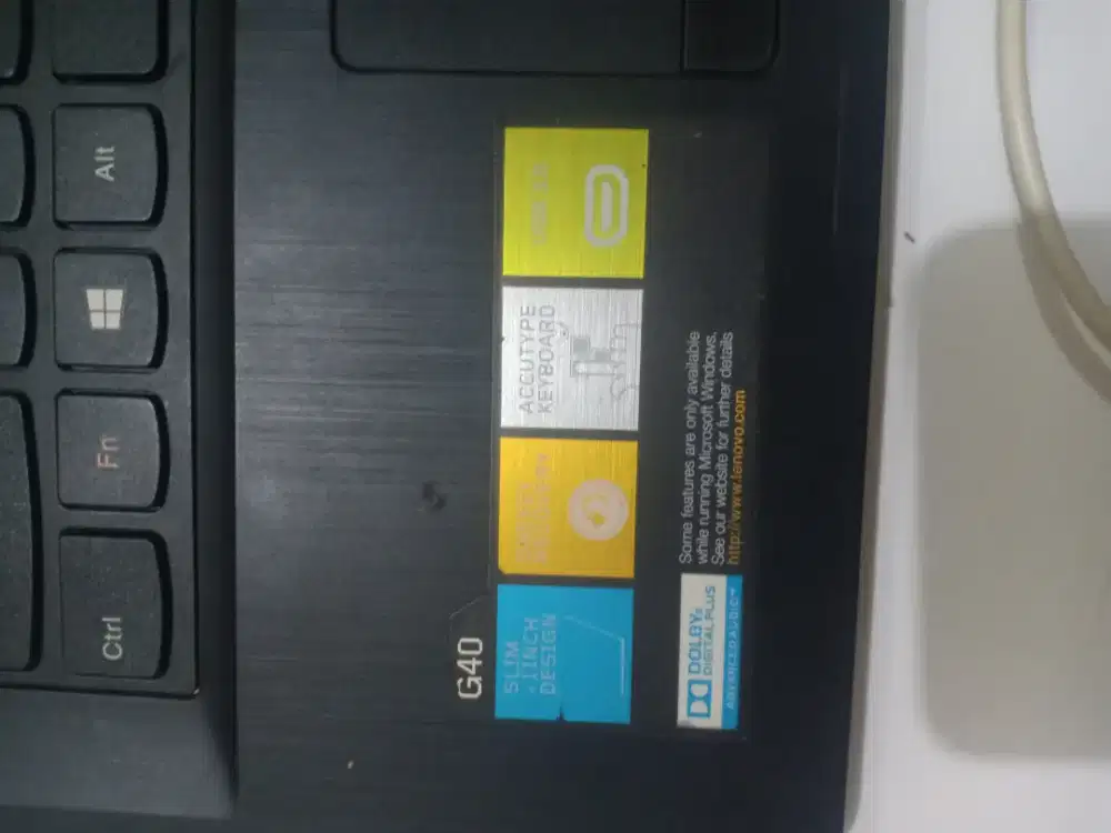Laptop  lenovo g40