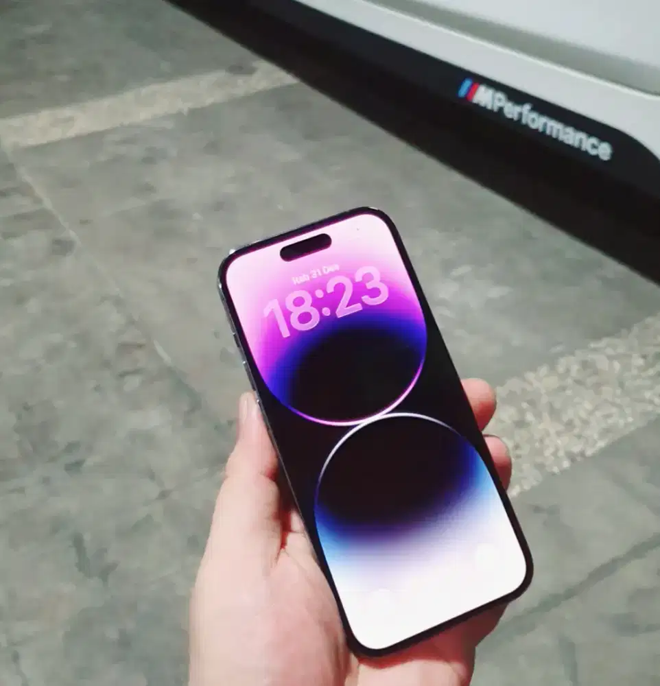 Iphone 14 Pro Deep Purple Ibox resmi