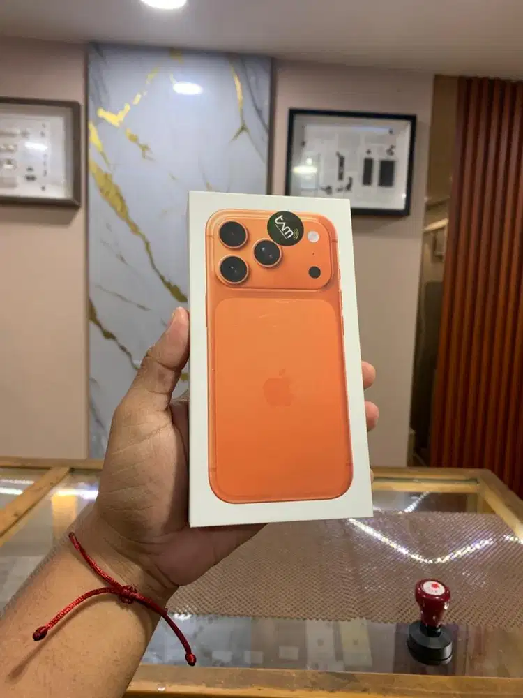 Iphone 17 pro 256gb ibox new resmi fresh cosmic orange