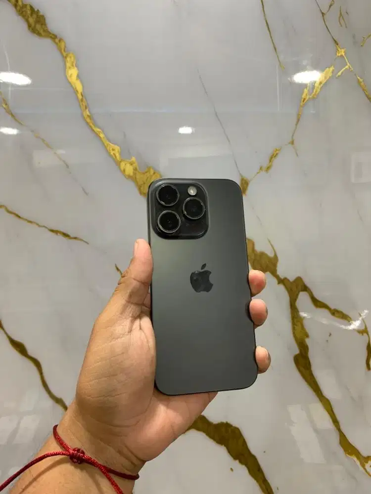 Iphone 15 promax 256gb ibox black titanium fullset original