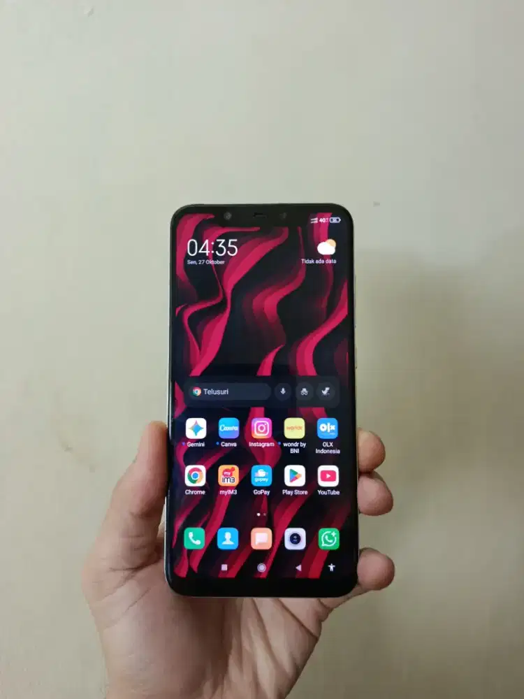 Xiomi Mi 8 white Ram 6/128 GB NFC