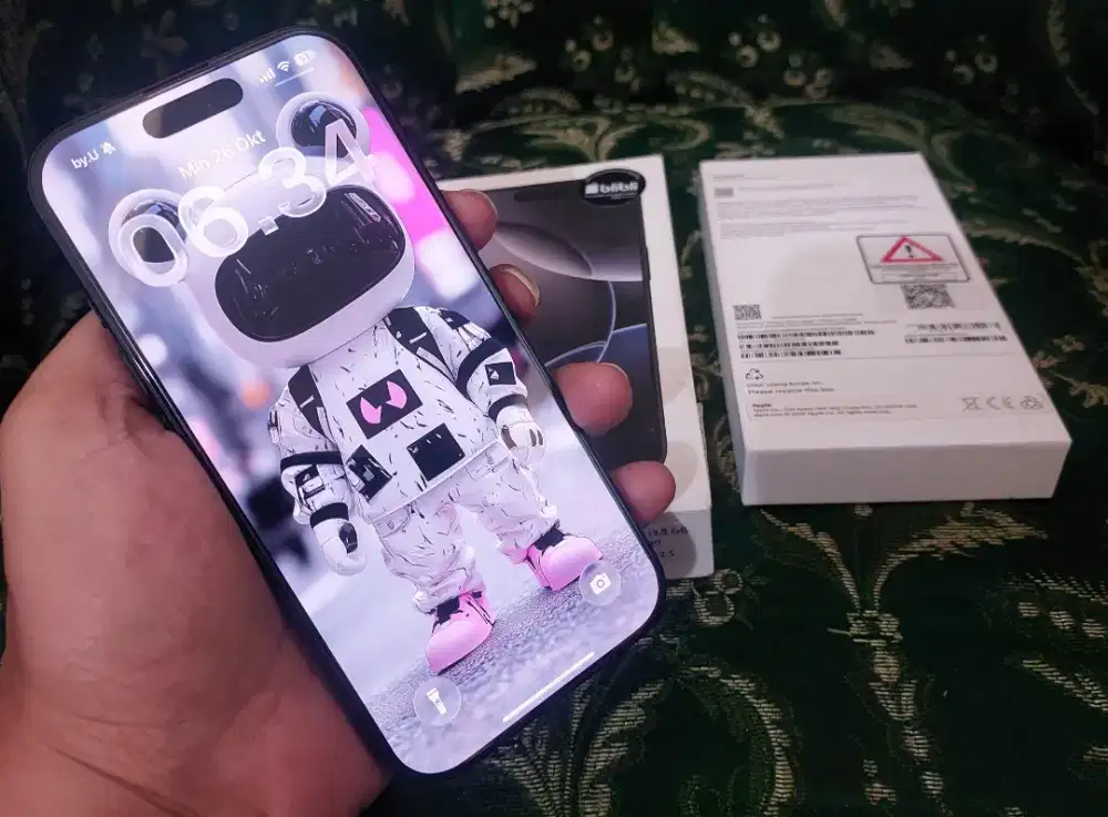 Iphone 16 Pro Black Titanium 128gb ( Bli Bli )