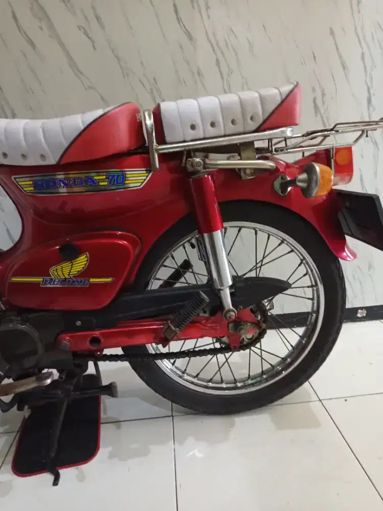 Honda C100 modif jrengggg