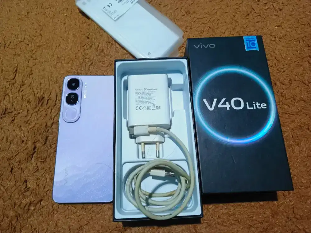Vivo v40 lite ram 8/128 gb second fullset ori