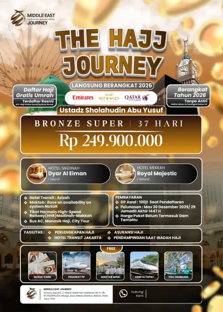 Haji 2026 Pendaftaran Terakhir Desember 2025