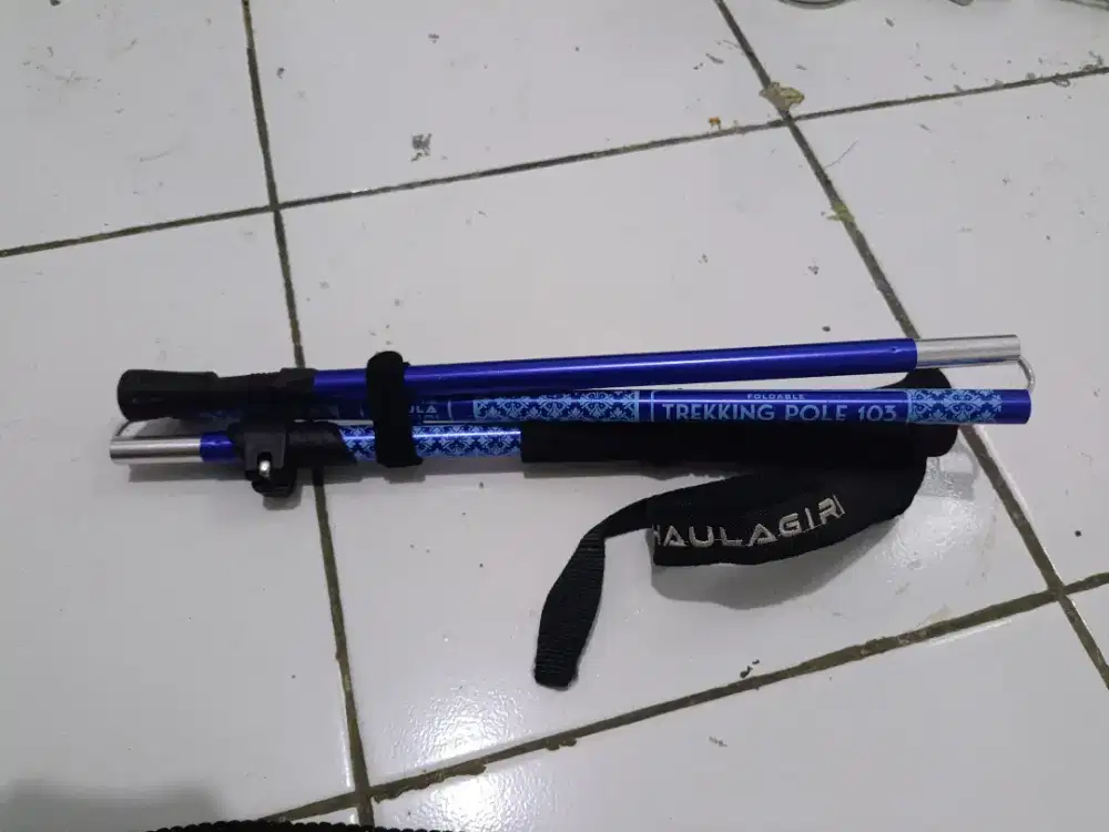 Treking pole Dhaulagiri 103 warna biru