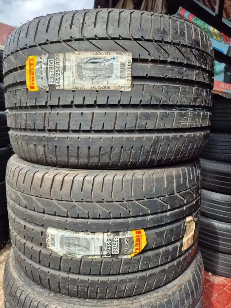 Ban baru Nos pirreli pzero 100Y 345/25 R20 2022..2pcs