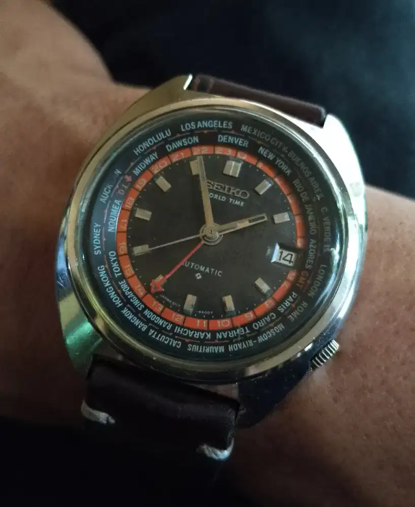Seiko World Timer 6117 6400