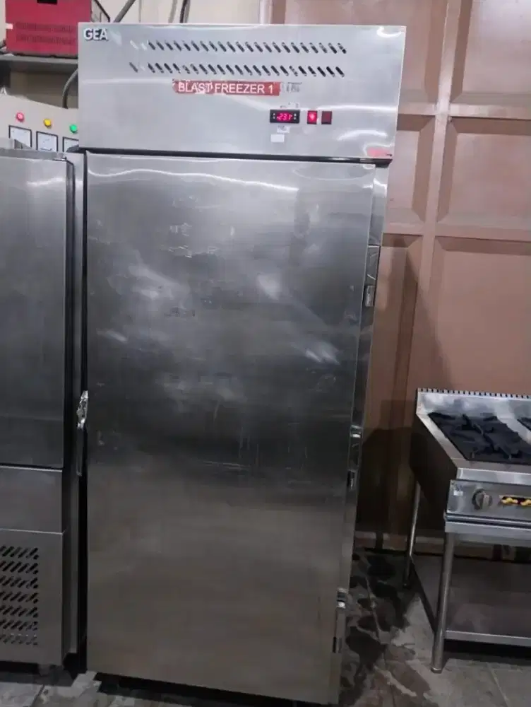 Blast freezer pembeku frozen isi 4 rak merk GEA murah