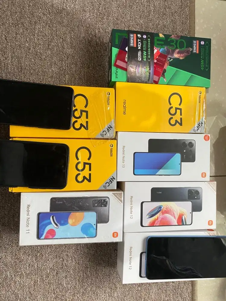 CUCI GUDANG Redmi note 11 12 13 Realme C53 Infinix note 30