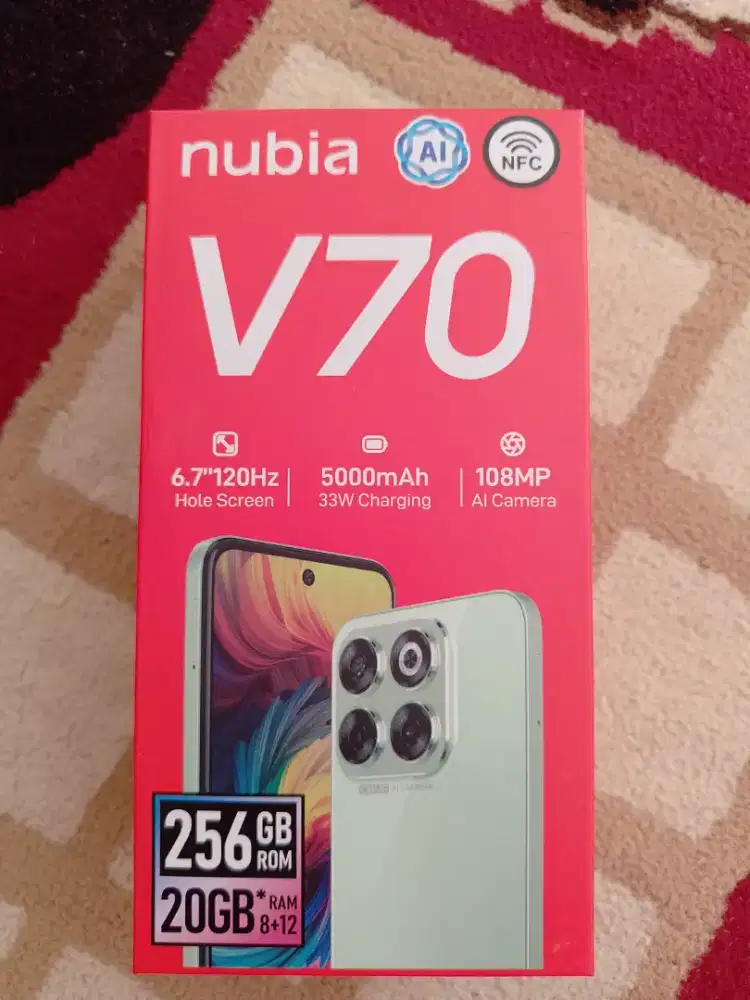 Nubia V70 Ram 8 Rom 256