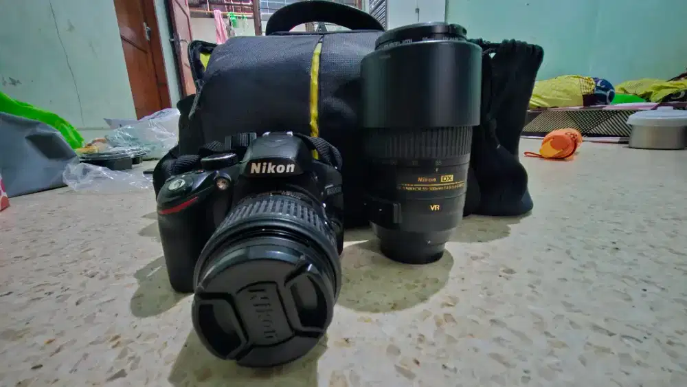Nikon D3200 + Lensa tele