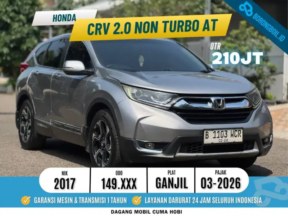 [TERMURAH] Honda CRV 2.0 NonTurbo AT 2017