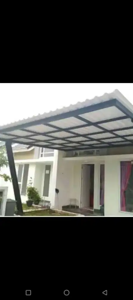 Canopy baja ringan