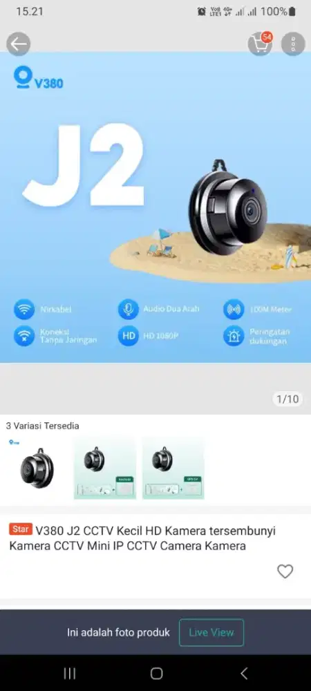 CCTV wifi camera