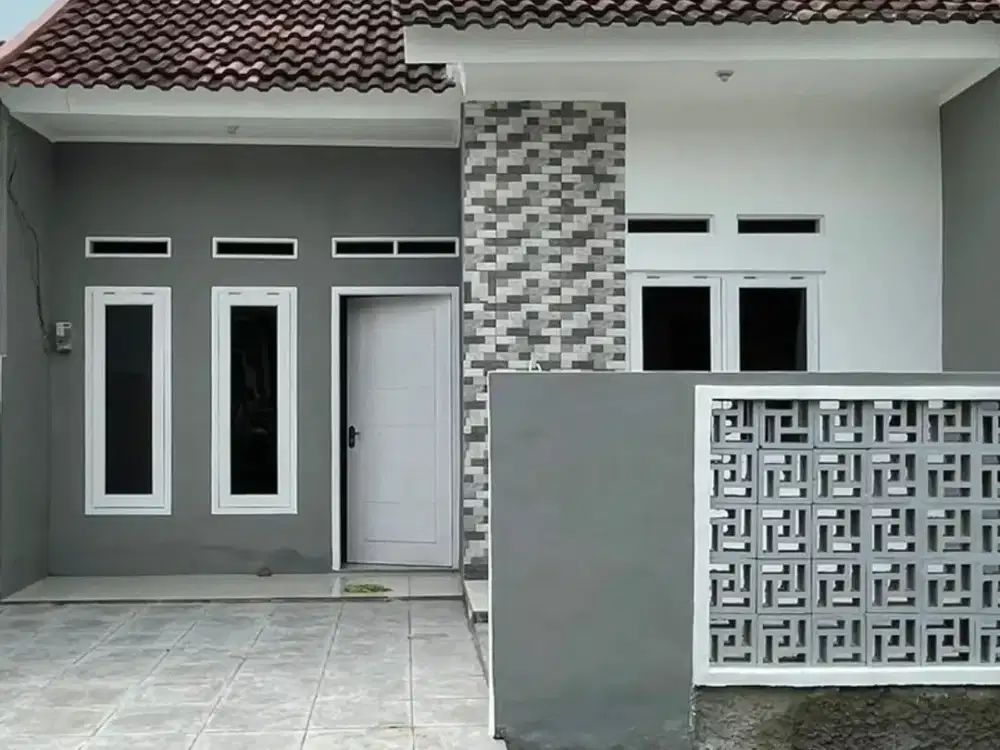 rumah baru perum Mekarsari permai Cileungsi blok depan full renov