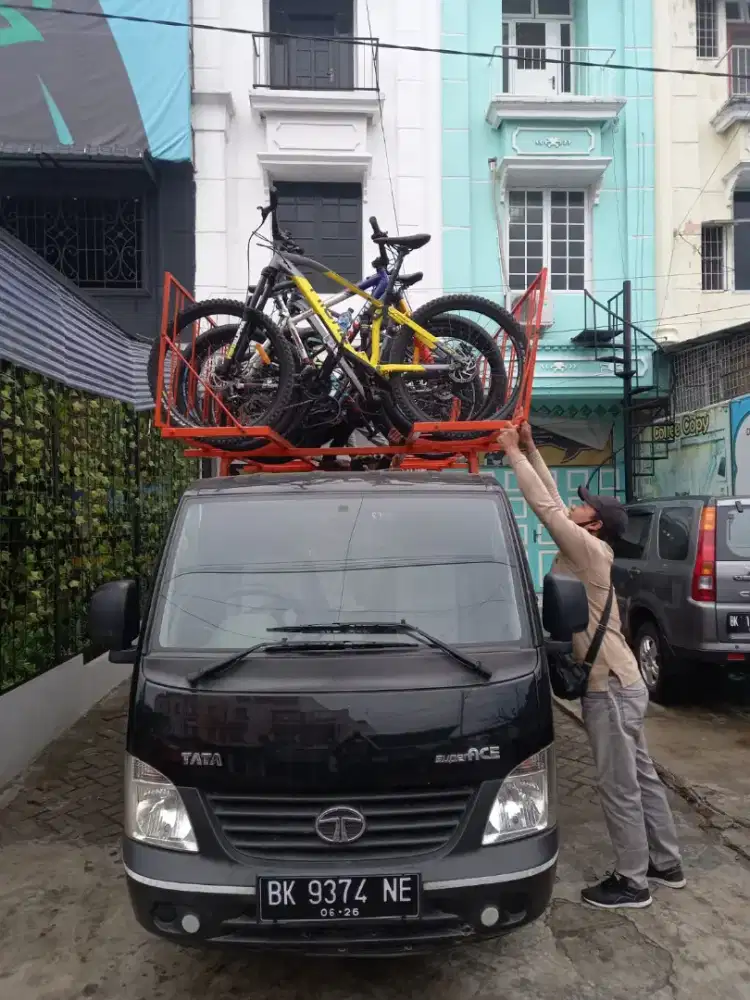 Rak Sepeda Untuk 10 Unit