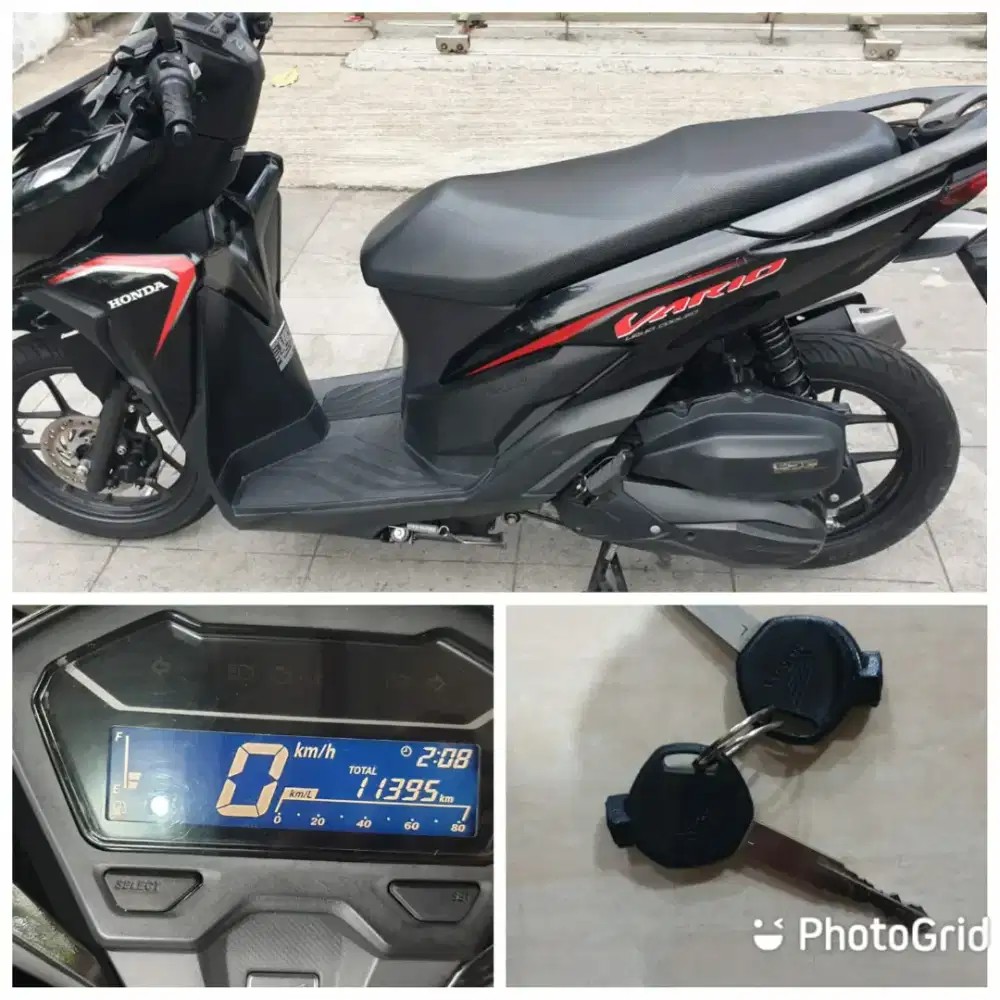Km 11rb Vario 125 th 2019 istimewa pjk baru plat 2029