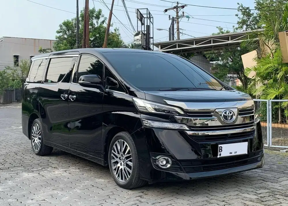 Toyota Vellfire 2.5 G atpm 2017 km30rb!Full orginal