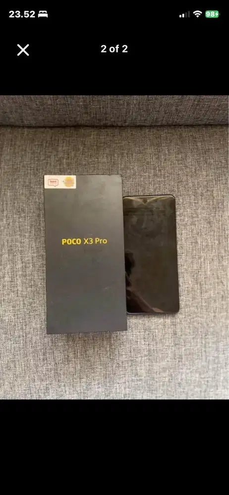 jual cepat poco x3 pro 6/128 spek gaming