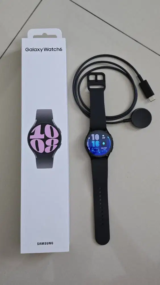 Samsung Galaxy Watch 6 - Fullset Box & Charger